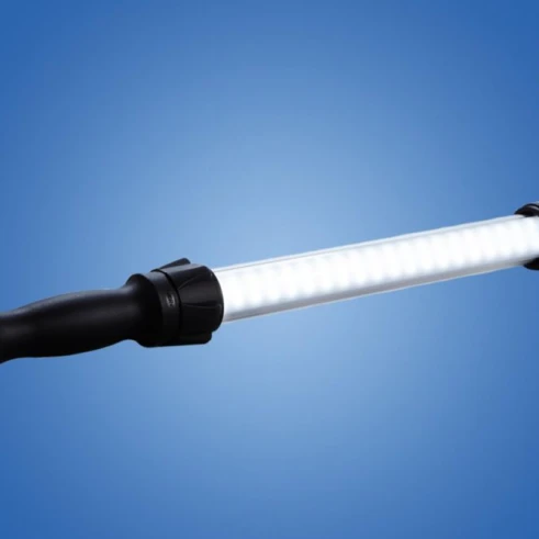 Luminaires Inspection Light LED, Neutral white; 1396lm; with diffuser; Single-row LED, 110 ... 240 V; Cable length= 5m (H07RN-F 2x1.5 mm²), Zone 1 ~dl/2026/6/5/ex_inspektionsleuchte_led_reihe_6149_rstahl_14348core