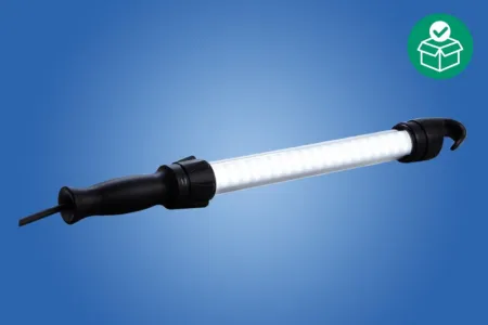Luminaires Inspection Light LED, Neutral white; 1396lm; with diffuser; Single-row LED, 110 ... 240 V; Cable length= 5m (H07RN-F 2x1.5 mm²), Zone 1 ~dl/2026/6/5/ex_inspektionsleuchte_led_reihe_6149_rstahl_14348core