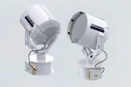 Luminaires TEF2650 TRANBERG® Com searchlight LED51 400 W 230 V, Daylight white, Control system: Bus-controlled, Luminous flux 30000lm, Installation: Safe Area 1 ~dl/2026/6/5/tranbergsearchlight_commander_led51_400w_series_tef2650_rstahl_25597p